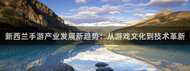 大神加拿大pc28官方开奖预测走势：新西兰手游产业发展新趋势