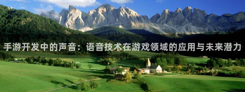 28大神下载苹果：手游开发中的声音：语音技术在游戏领域的应用